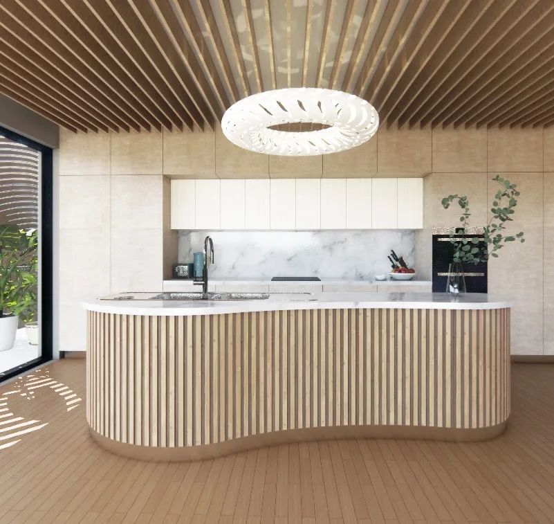 Image of a Kitchen at the Entrance