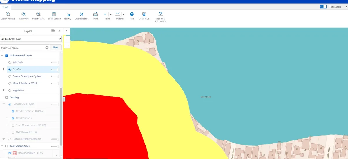 Am i at risk of bushfire