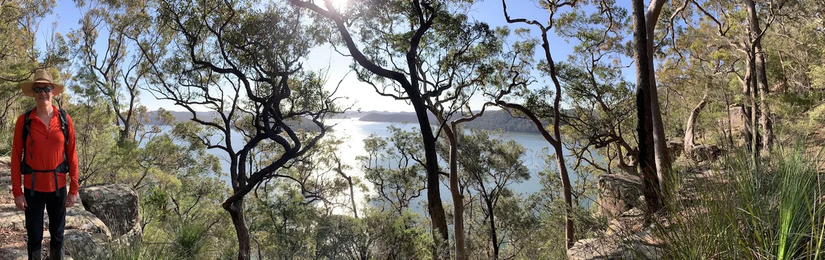 Stunning water views from the Little Wobby Trail