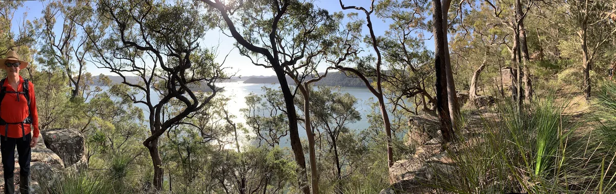 Stunning water views from the Little Wobby Trail