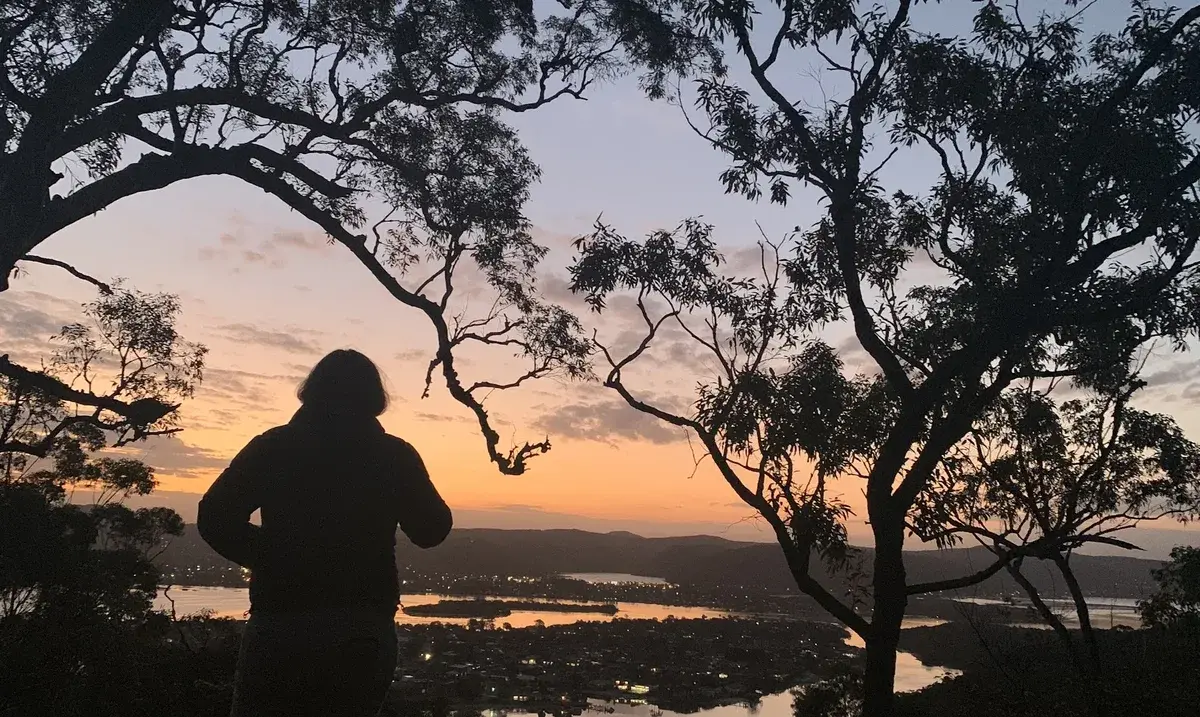 sunset at daleys point