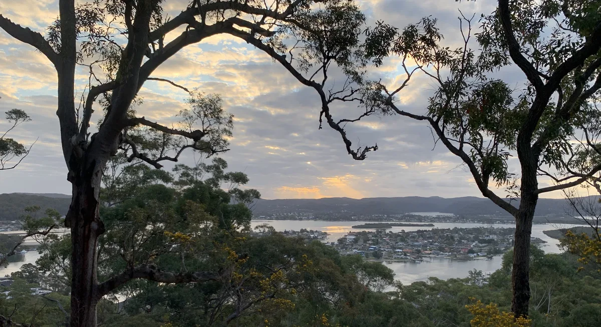 sunset at daleys point