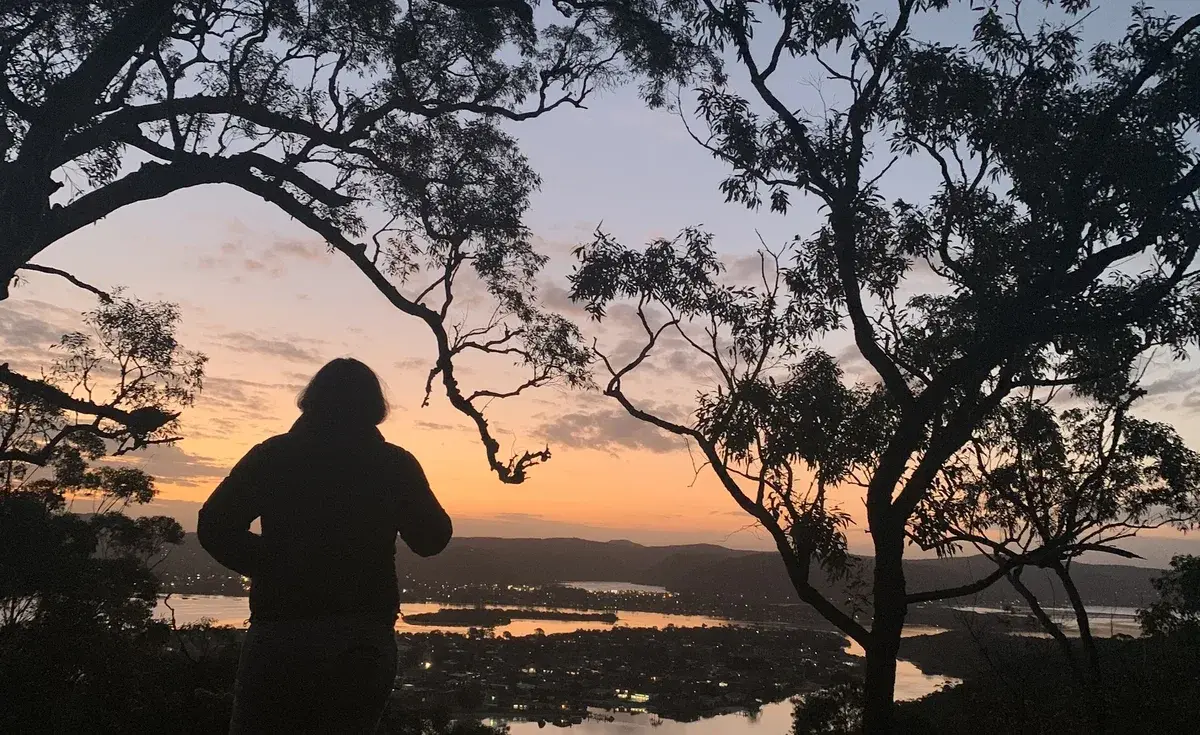 sunset at daleys point