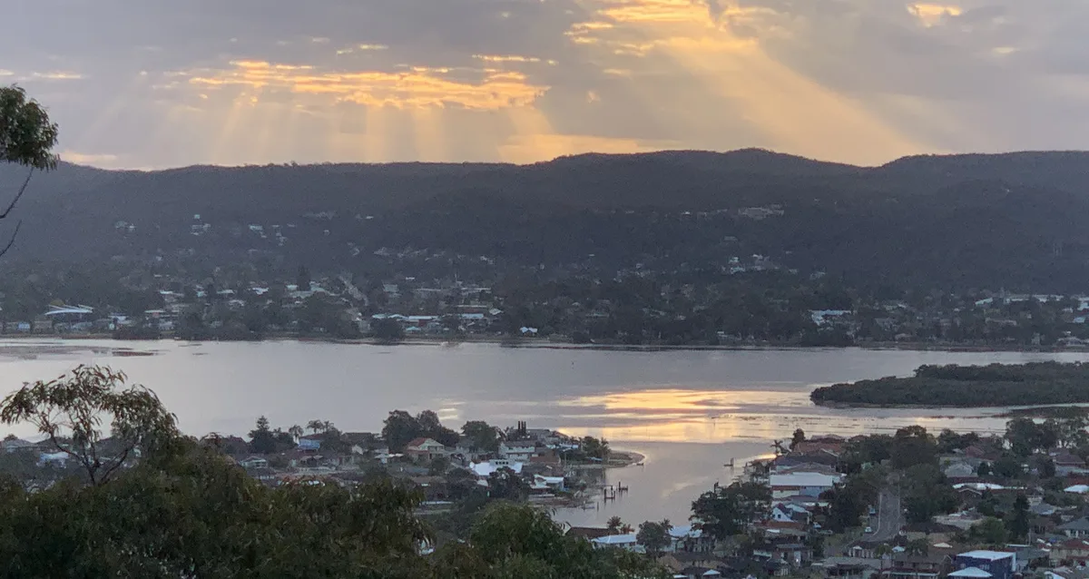 sunset at daleys point