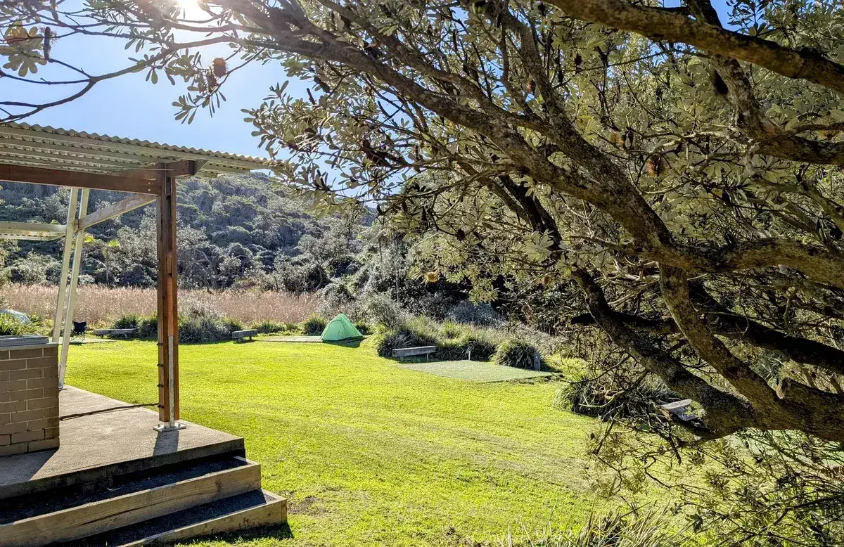 Campsites at Little Beach