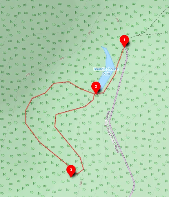 Walk map