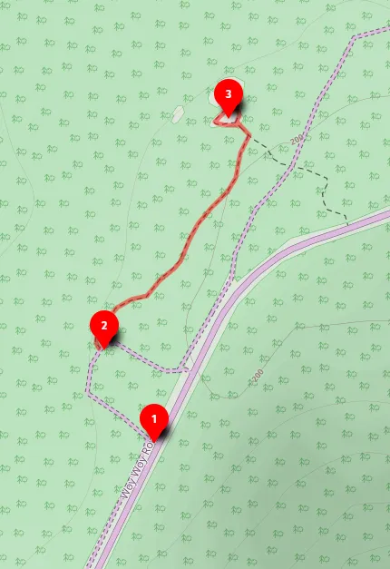 Walk map