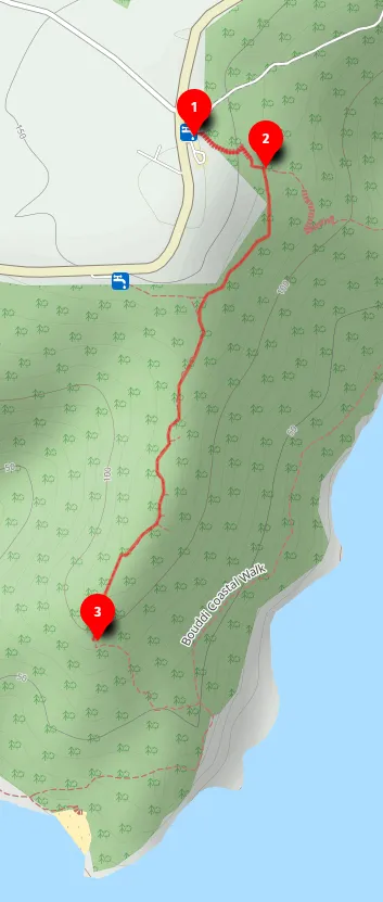 Walk map