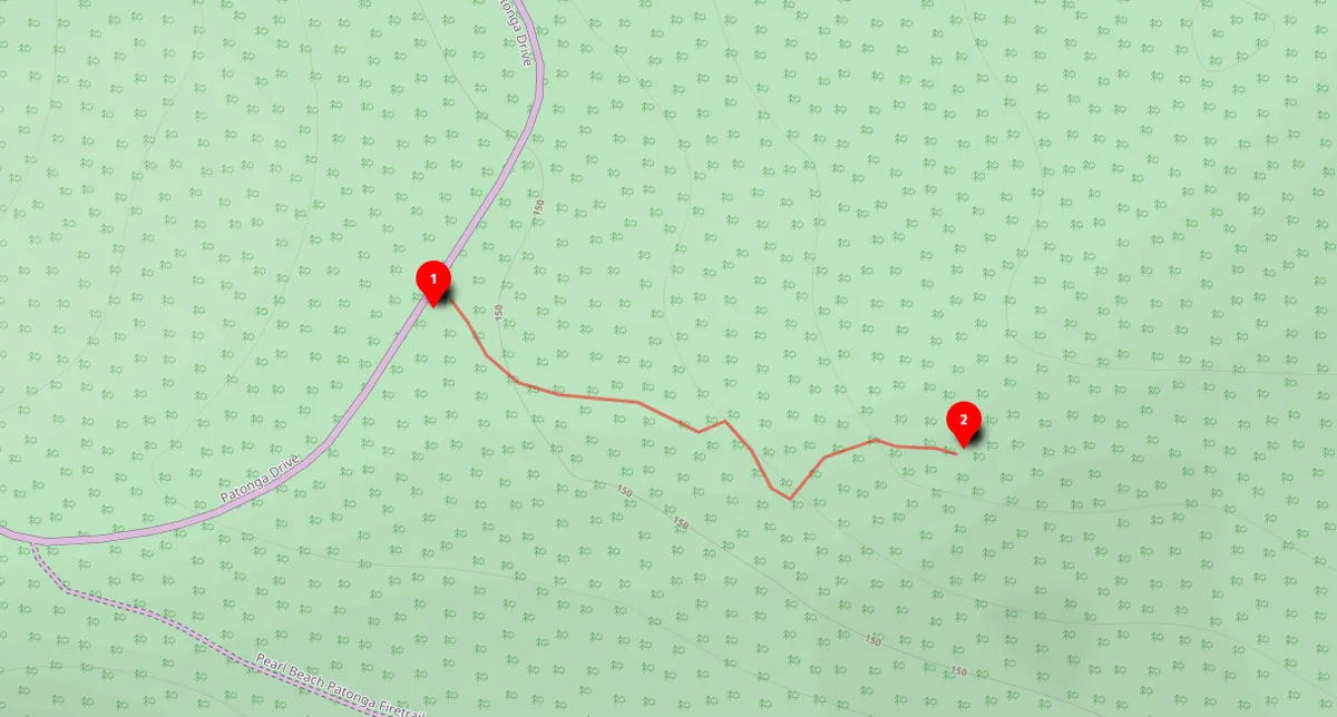 Walk map