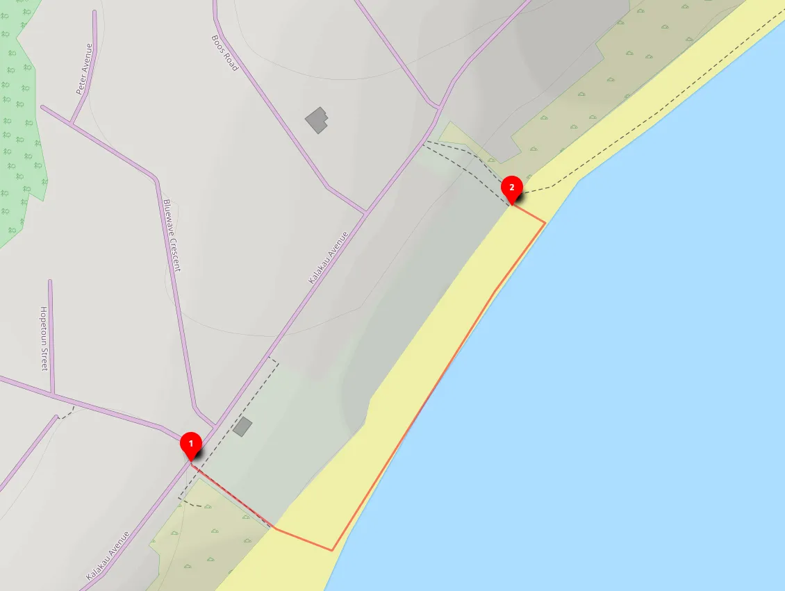 Walk map