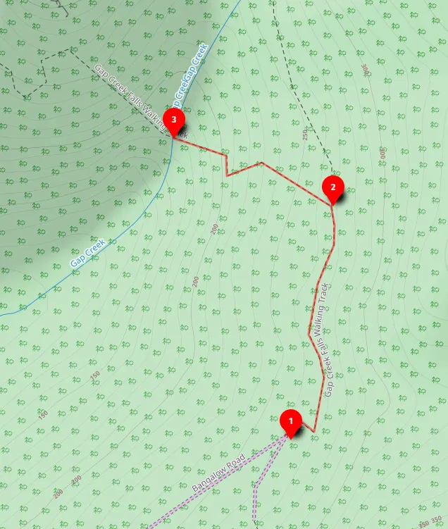 Walk map