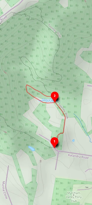 Walk map
