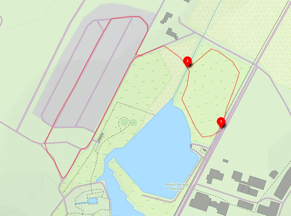 Walk map