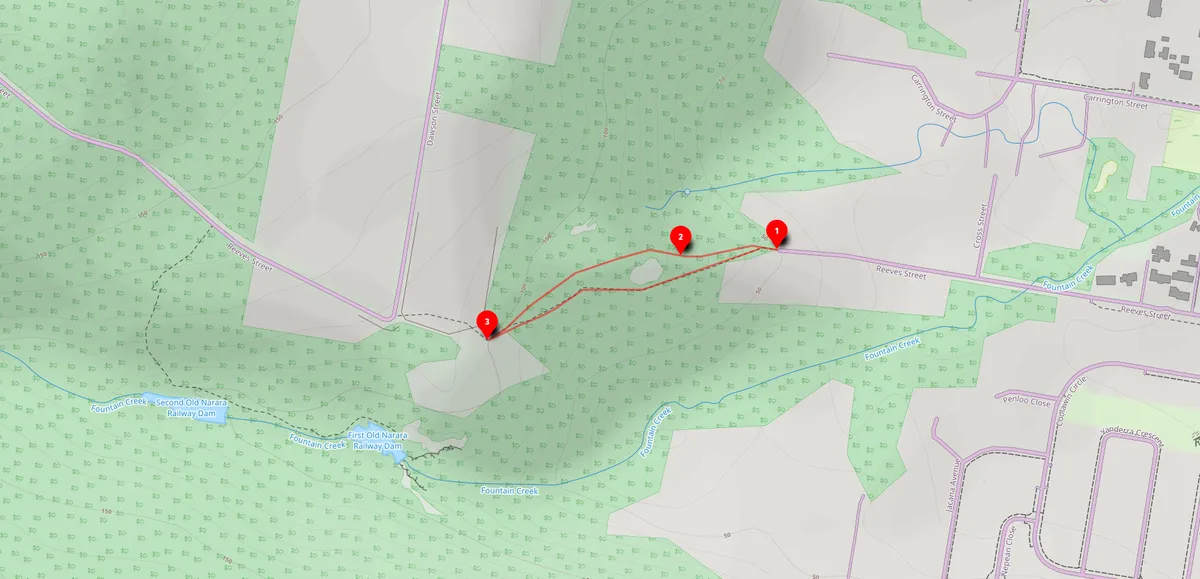 Walk map