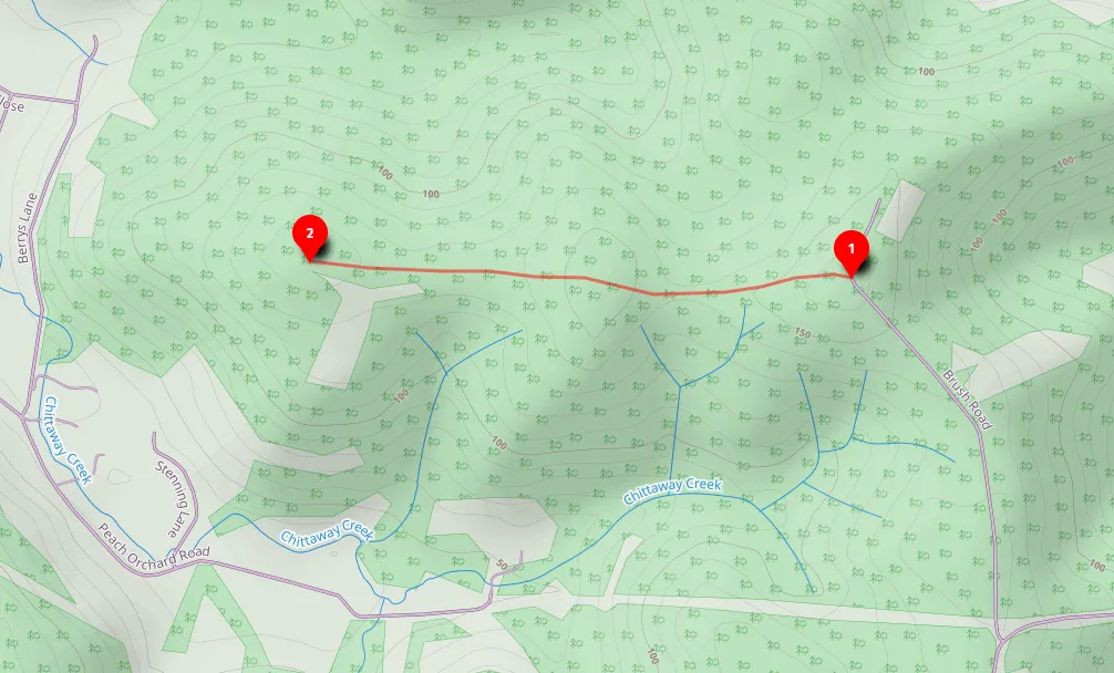 Walk map
