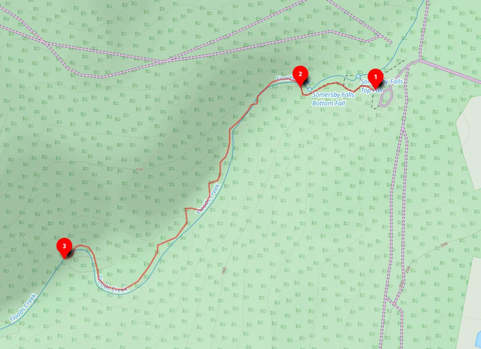 Walk map