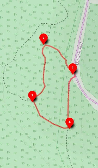 Walk map