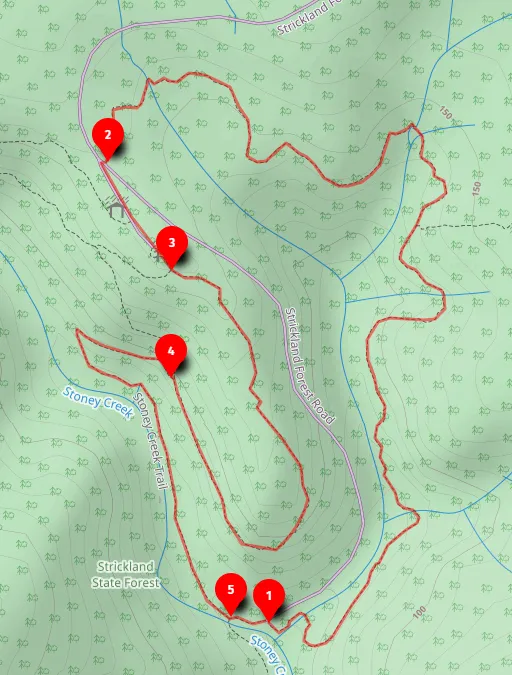Walk map