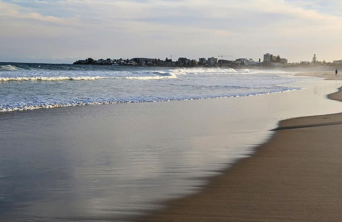 North entrance beach dog walk
