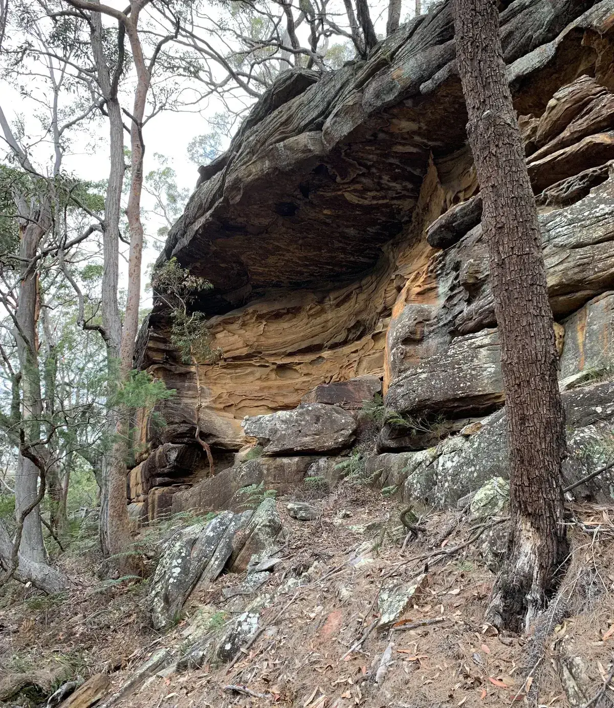 view of cave just past point 2