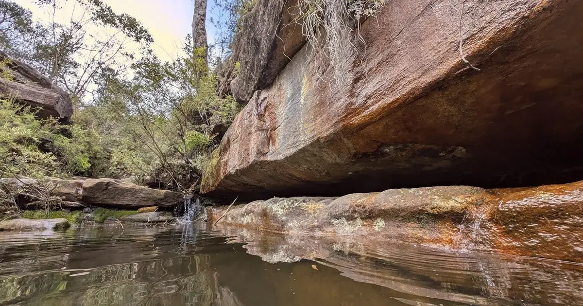 Emerald Pool - Popran national Park - wild swimming on the central coast