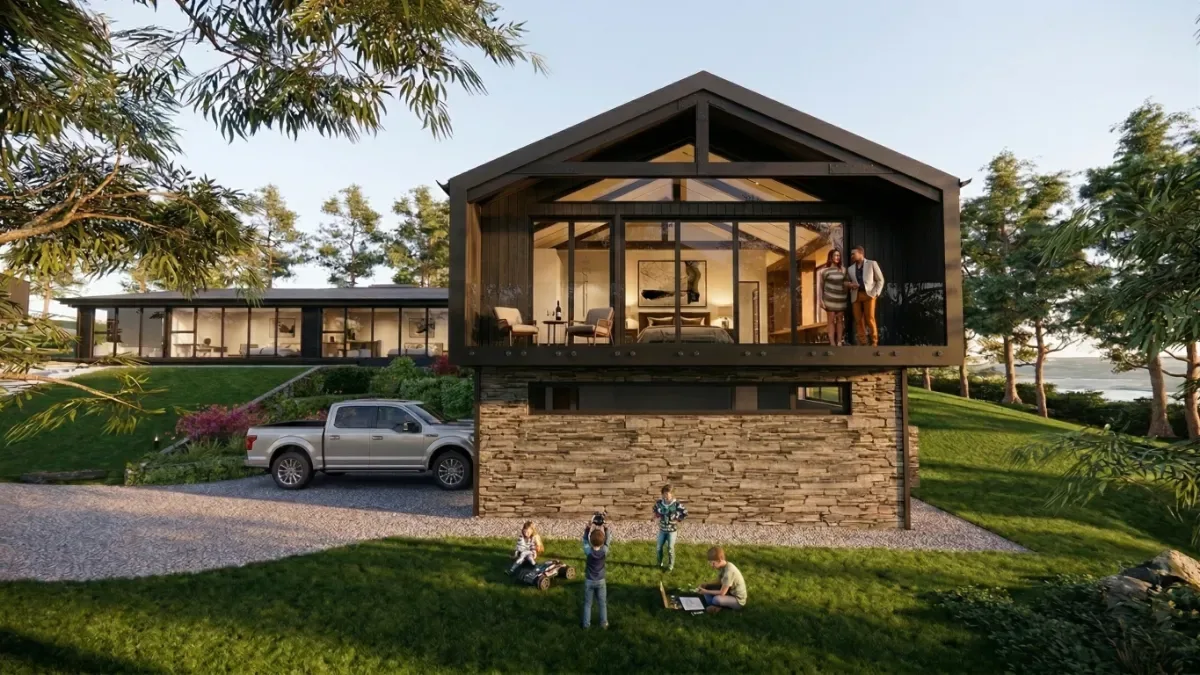 Blackstone extension exterior at Niagara Park