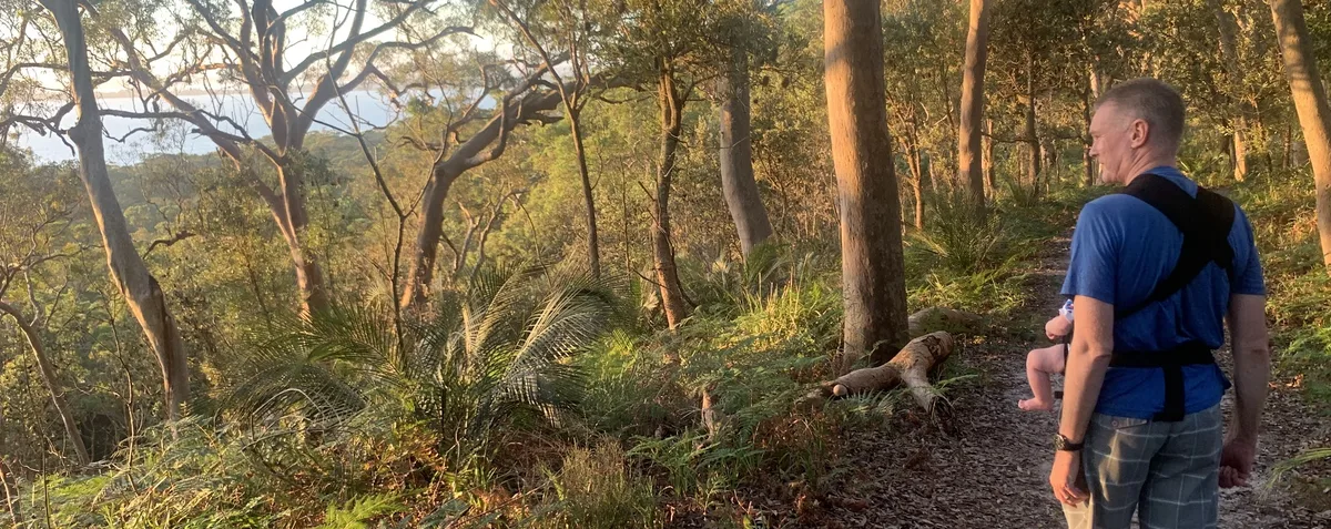 red gum loop near the entrance
