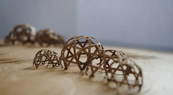 Cardboard Model of Mars Project