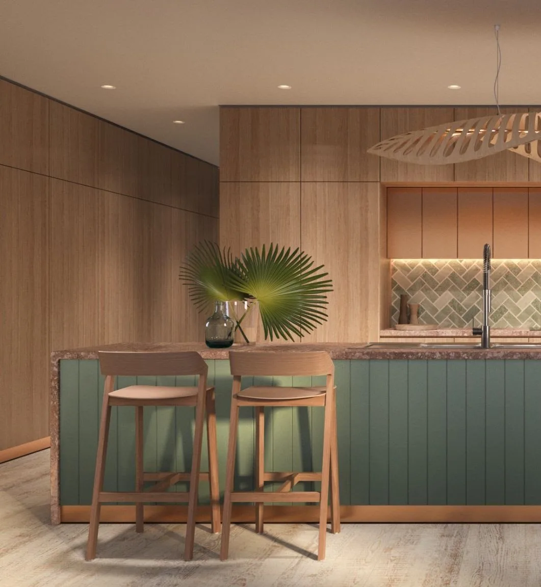 Kitchen in Apartment in the Entrance