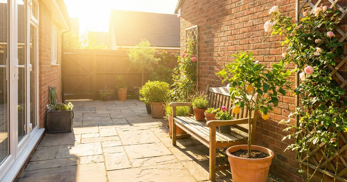 North Facing Outdoor area