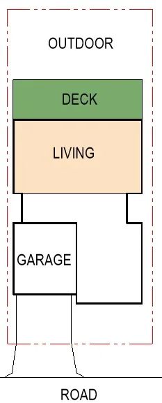 North Facing Home Concept Plan